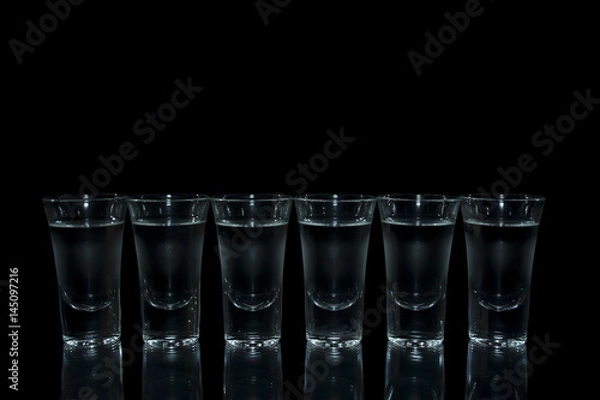 Obraz Shot glass with vodka
