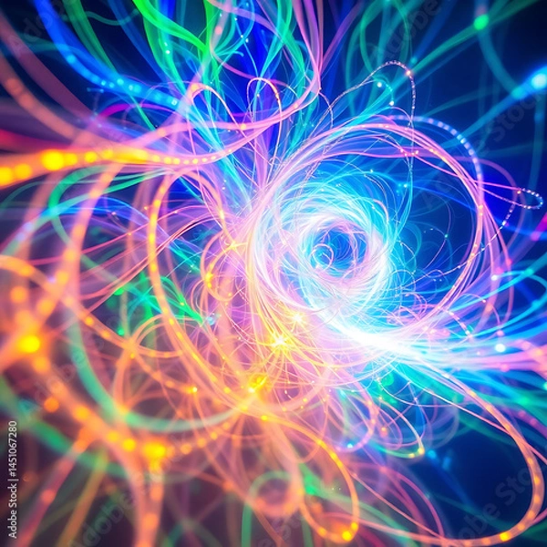 Fototapeta complex thoughts Generative AI