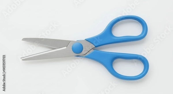 Fototapeta Childs scissors close up