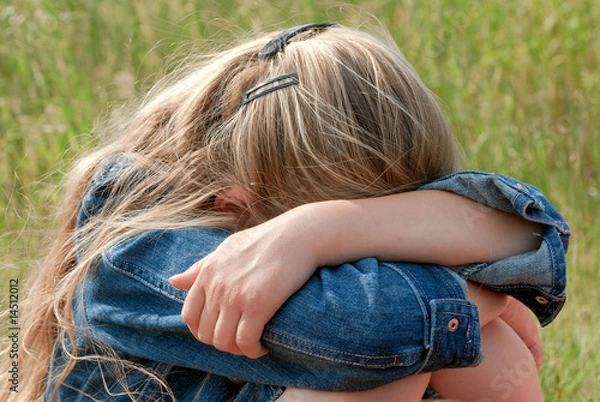 Fototapeta Trauriges KInd