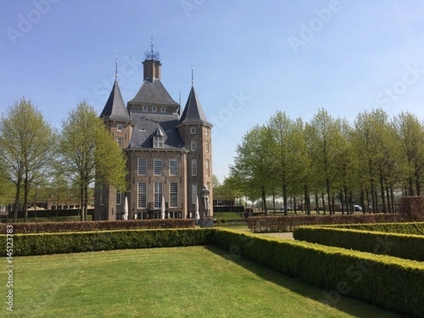 Fototapeta Old little castle in The Netherlands
