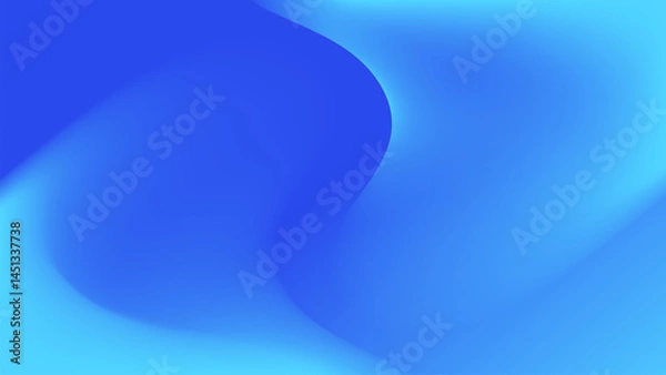 Obraz Abstract blue background. Modern blue gradient square shape design. Futuristic technology concept. Suit for brochure, corporate, website, poster, banner, cover, flyer