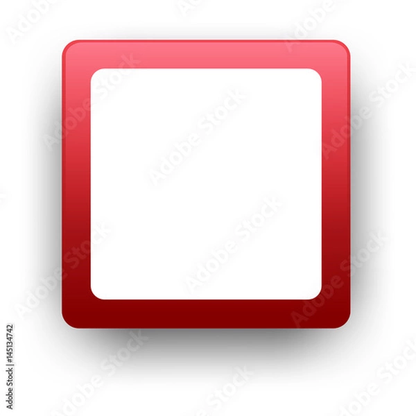 Fototapeta No Sign, No symbol, Not Allowed isolated on white background. Vector illustration