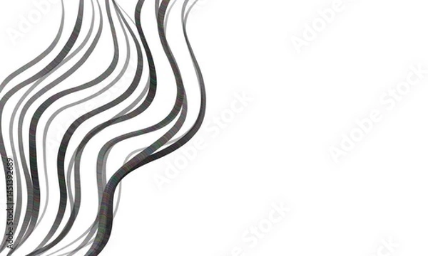 Fototapeta abstract vector background isolated on white background