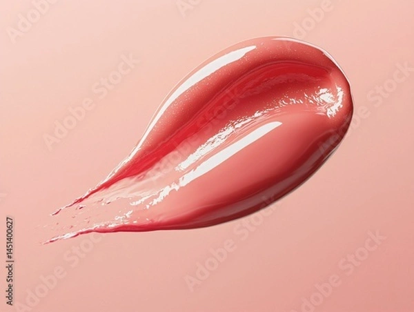 Obraz Coral Lip Gloss Swirl