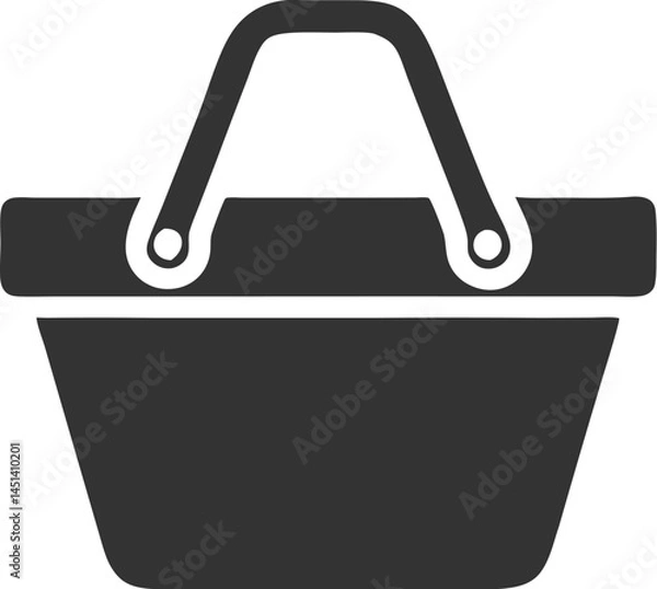 Obraz Shopping Basket Icon