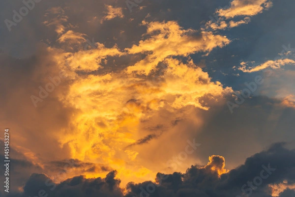 Fototapeta Dramatic Sunset Clouds