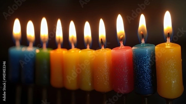 Obraz "Vintage Candlelight Illumination"