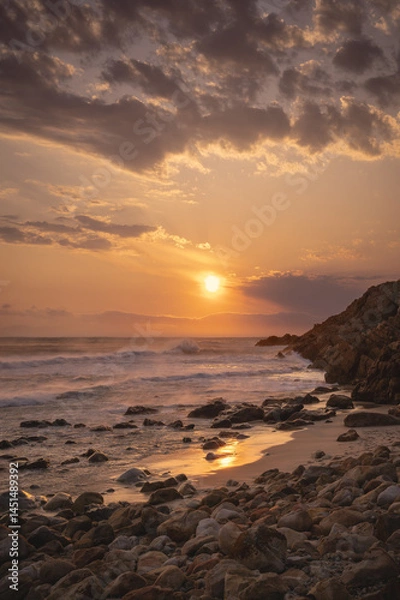 Obraz sunset over the sea