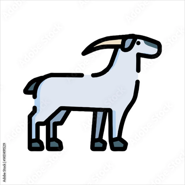 Fototapeta vector image of a dog