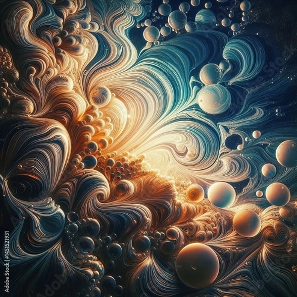 Obraz Water A close up of the