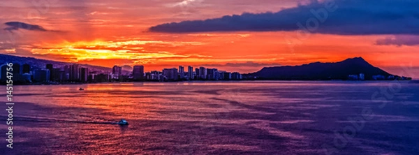 Obraz Honolulu Panorama