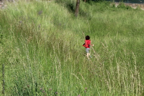 Obraz Bimbo e natura