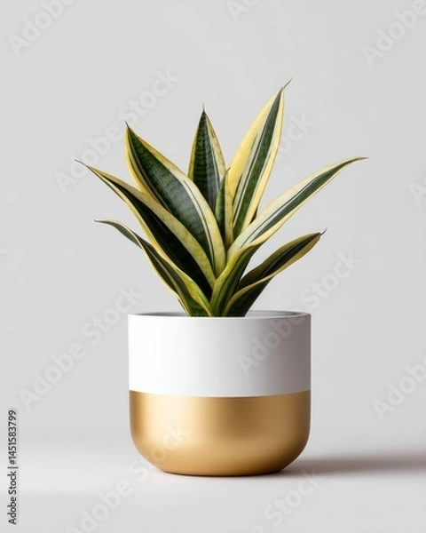 Obraz Snake Plant Stock Image