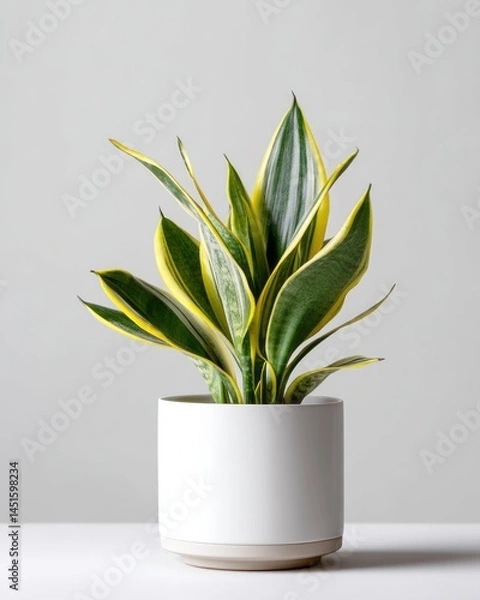 Obraz Snake Plant Stock Image