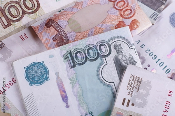 Obraz Russian banknotes