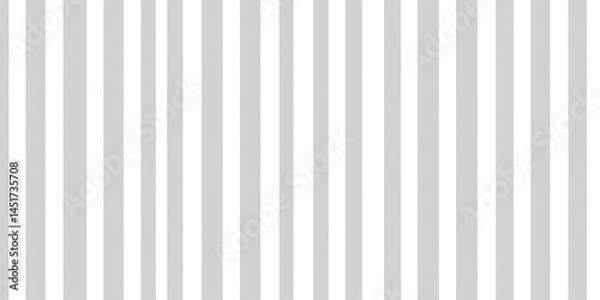 Fototapeta Vertically oriented alternating white and gray stripes create a classic and versatile simple pattern