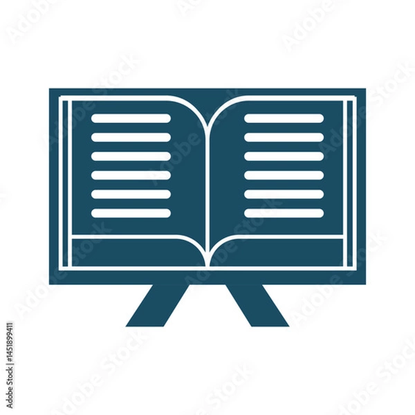 Obraz Quran svg cut file. Isolated vector illustration.