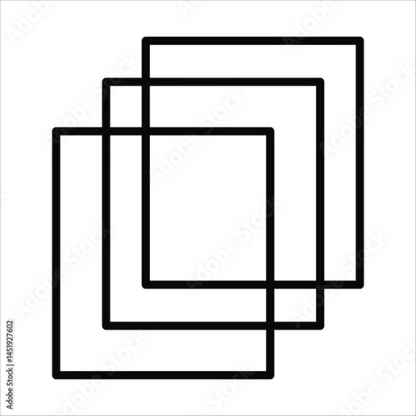 Obraz photograph vector icon on background