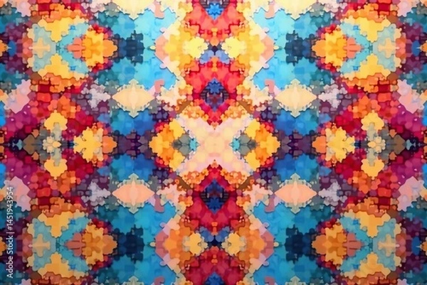 Fototapeta Geometric shapes repeating in a rhythmic sequence, creating a structured visual , repetition, minimalist, simple