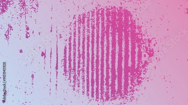 Obraz Colorful pink, orange and turquoise gradient noisy fingerprint grain background texture