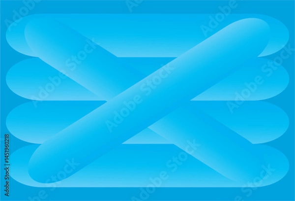 Obraz abstract blue background with circles