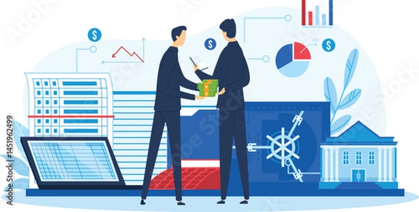 Obraz Business vector