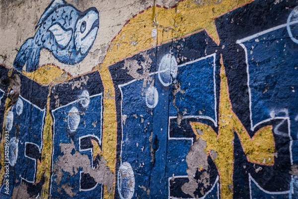 Fototapeta Hel graffiti