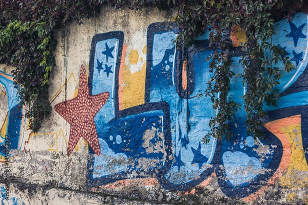 Fototapeta Hel graffiti