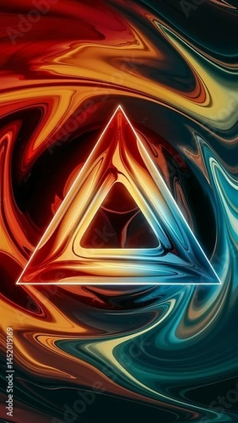 Fototapeta Abstract background with geometric pattern eps10 vector illustration