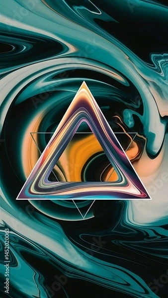 Fototapeta Abstract background with geometric pattern eps10 vector illustration