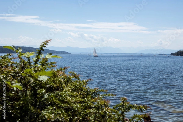 Obraz Lake Starnberger See in Bavaria, Germany