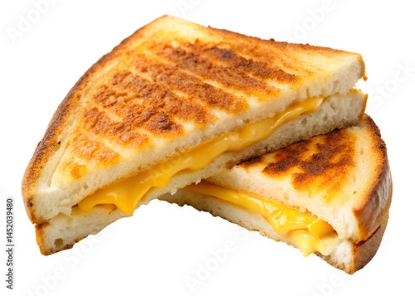 Obraz Grilled Cheese Sandwich Cut