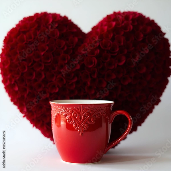 Obraz cup with heart