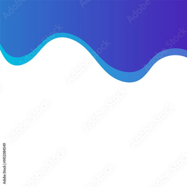Obraz Melting Wave Gradient Modern