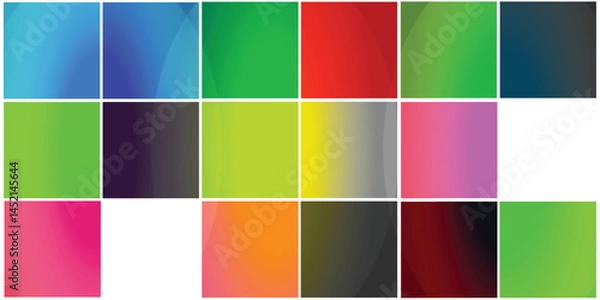 Obraz A stylish and vibrant vector background with colorful small squares brings energy and excitement, making it perfect for innovative brands, digital illustrations and media content.