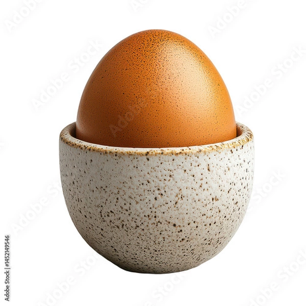 Obraz Egg Cup isolated on transparent background.