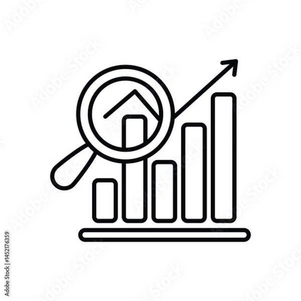 Fototapeta Impact Analysis Vector icon