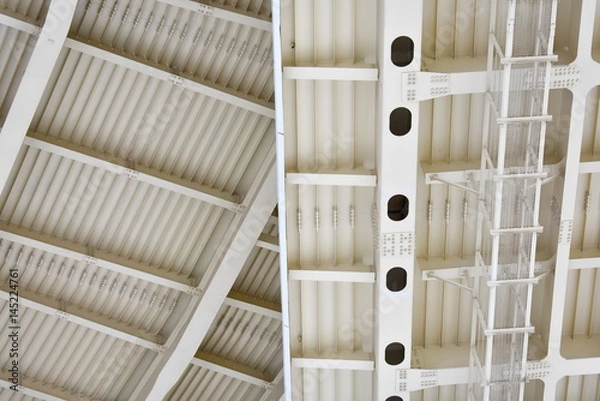 Fototapeta Highway junction view from below