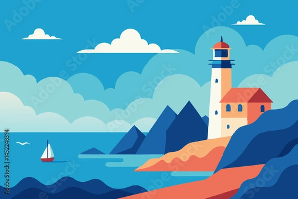 Obraz lighthouse on the sea