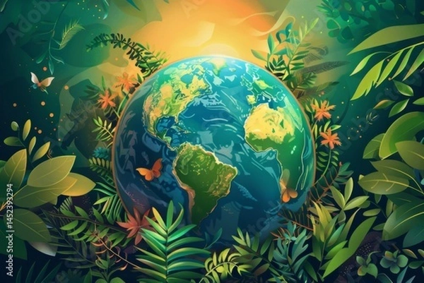 Fototapeta Unity in Protecting Our Planet