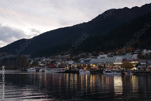 Obraz Scenic View of Queenstown, New Zealand