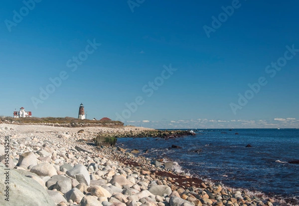Obraz Point Judith Lighthouse Narragansett Rhode Island