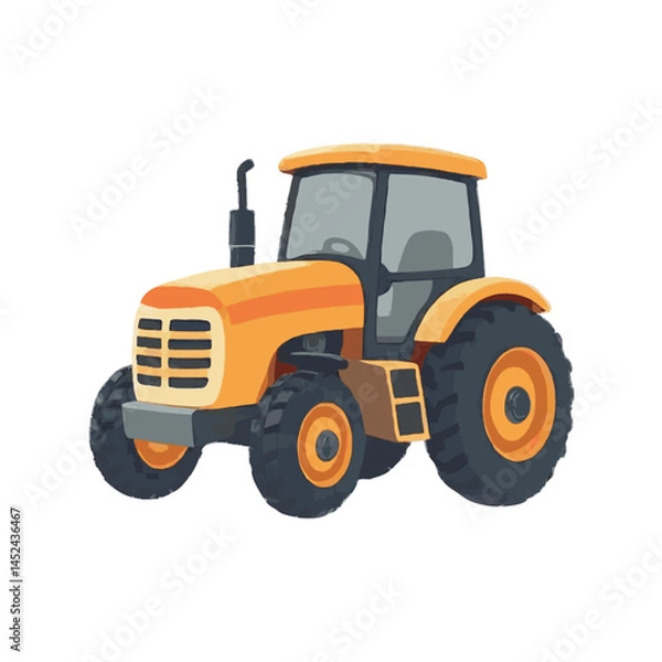 Obraz Detailed Farm Tractor Design 