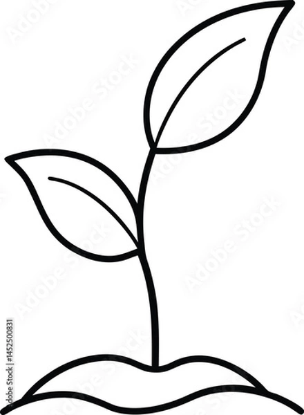 Obraz black and white tree