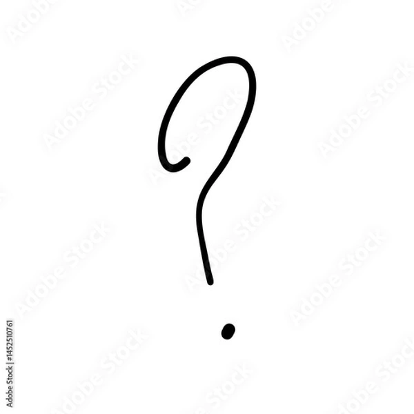 Fototapeta question mark exclamation mark