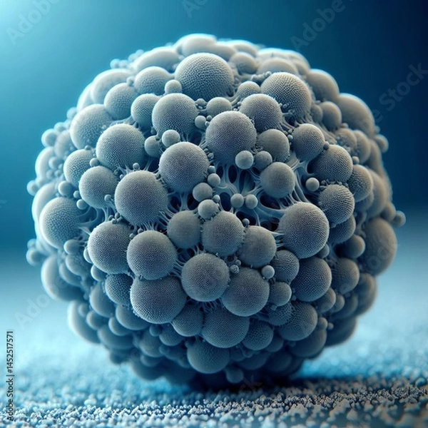 Obraz Variant An aerogel material Focus Analyze the surface roughness