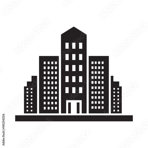 Obraz city skyline vector