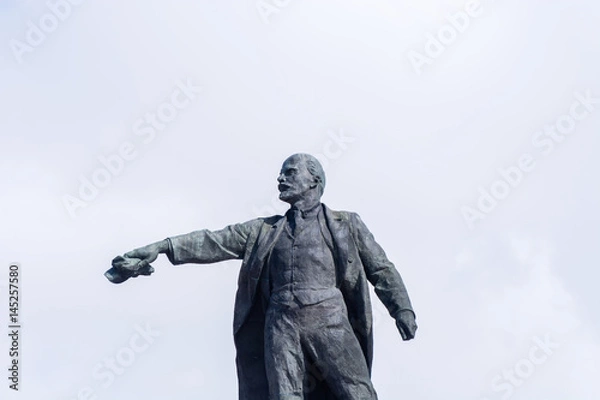 Obraz lenin statue monument