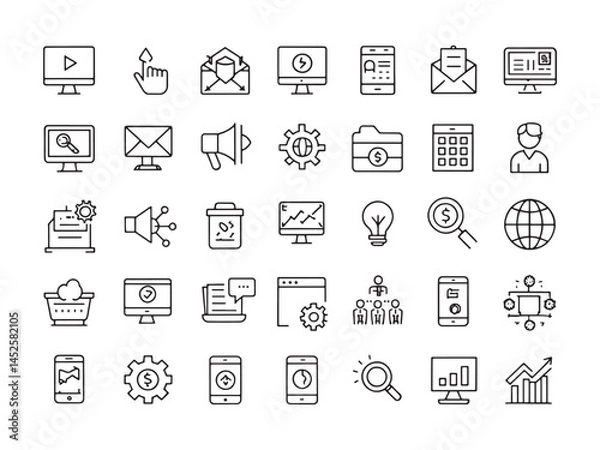 Obraz Marine Pollution Icon Unites Communities for Change.eps